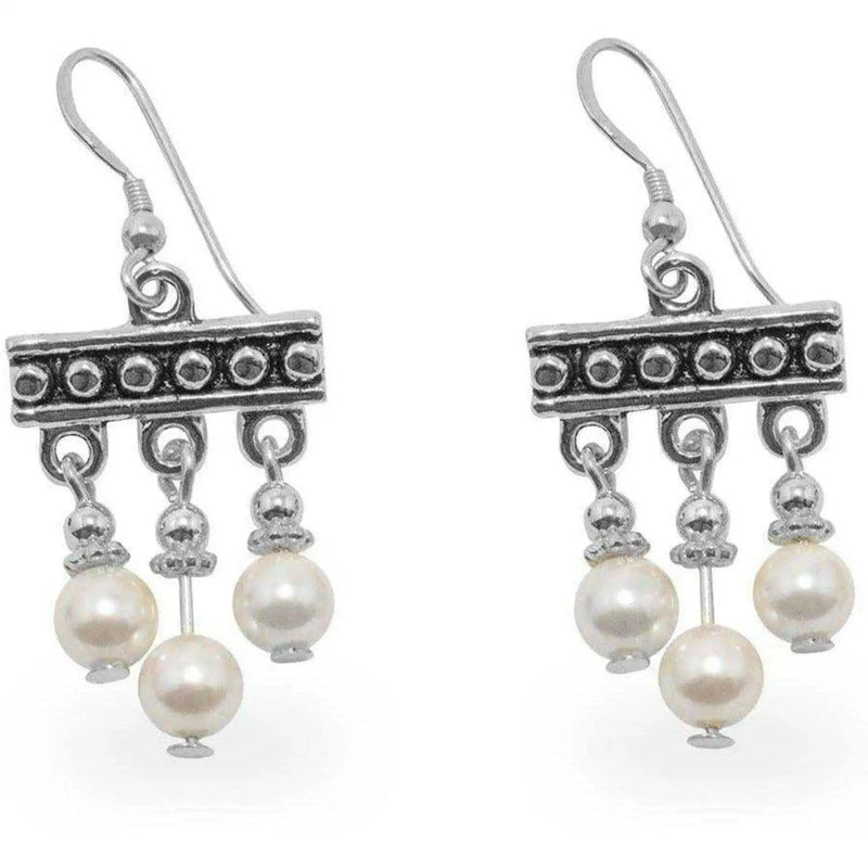 Crotalia Orecchini di Pompei a tre pendenti