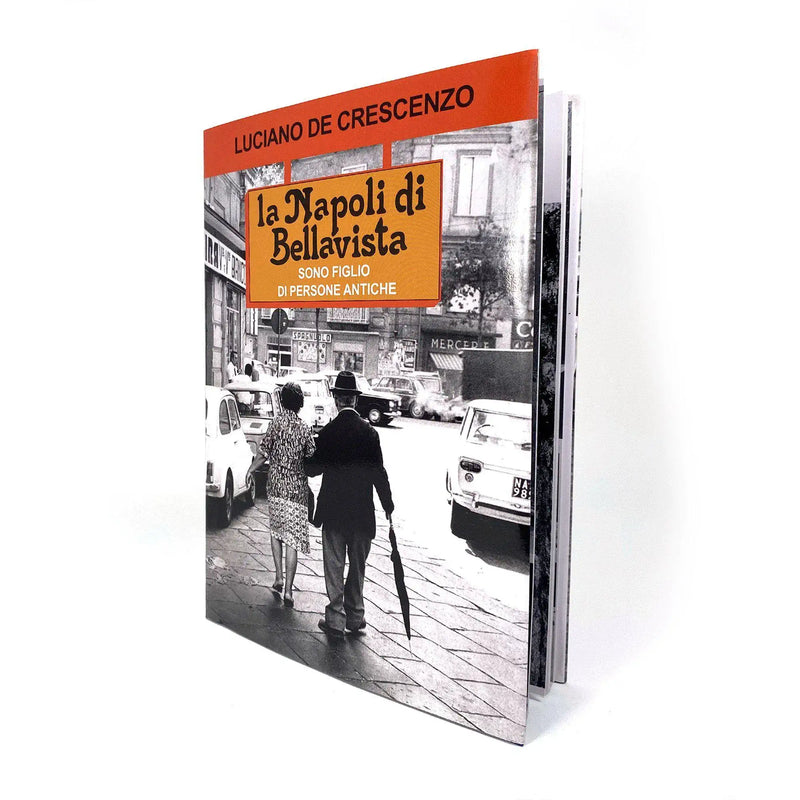 Luciano De Crescenzo La Napoli di Bellavista Libro fotografico