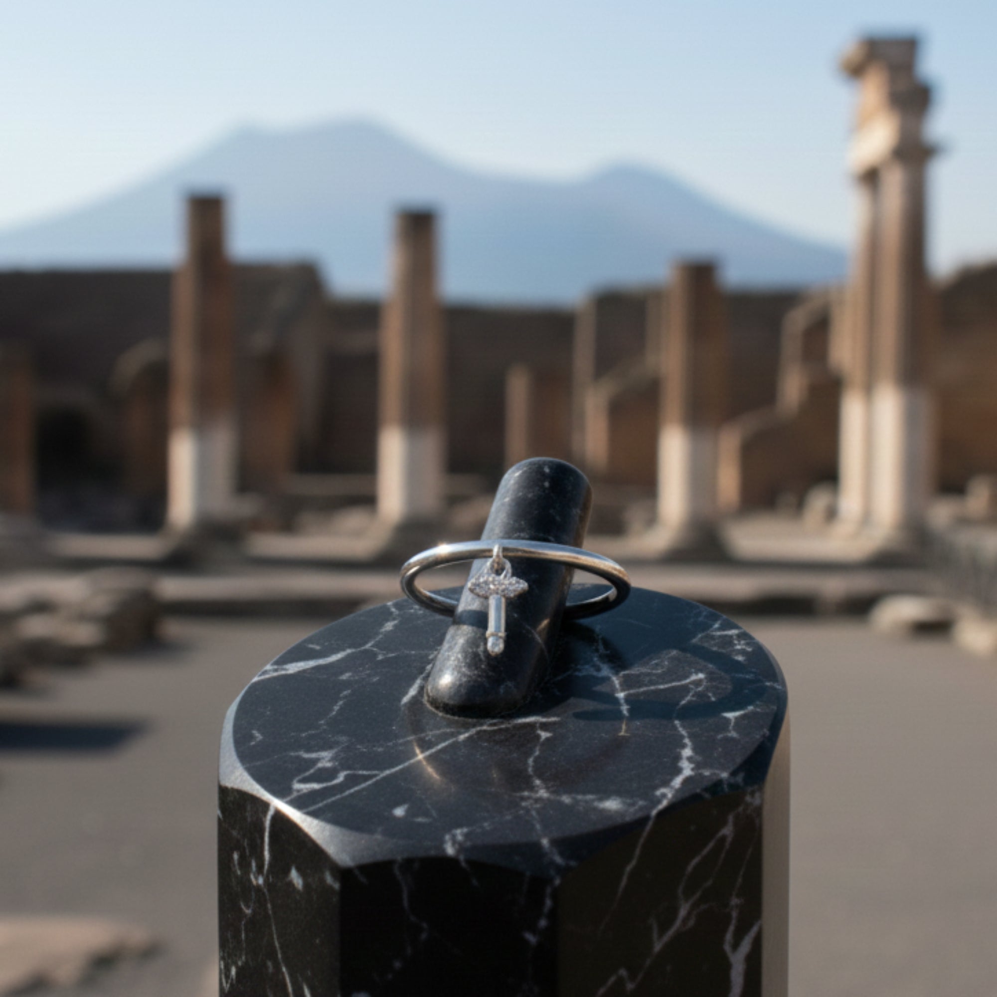 Bague avec Phallus Ailé de Pompéi Argent 925