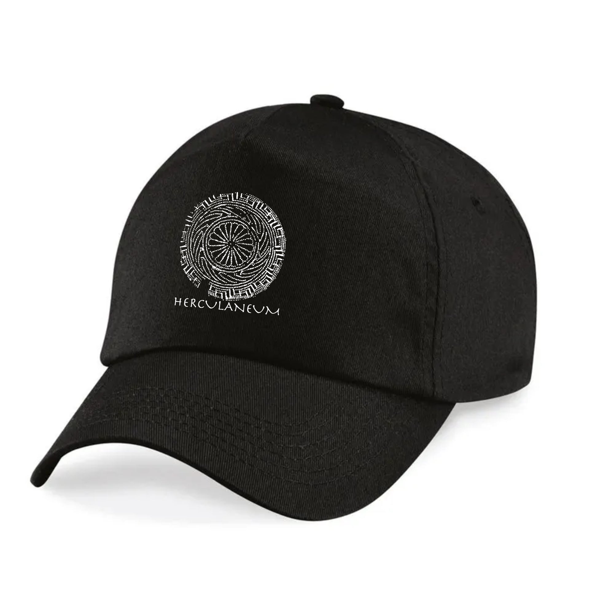 Cappello nero con spirale di Ercolano