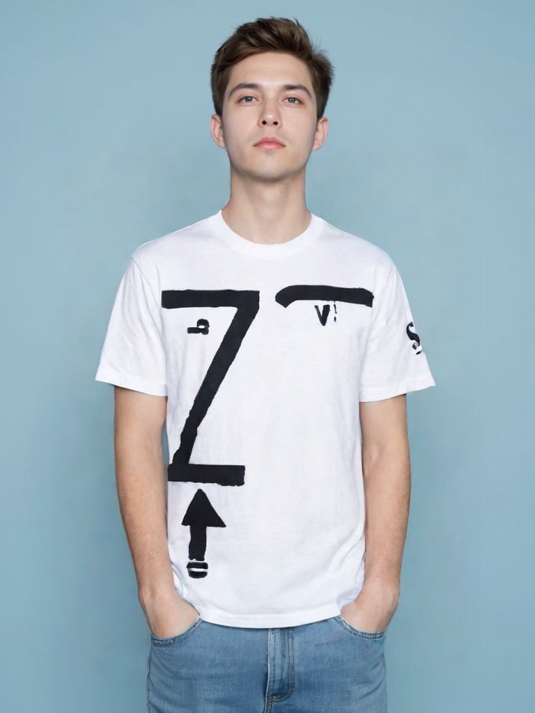 T-Shirt Kounellis – Minimalist Graphic