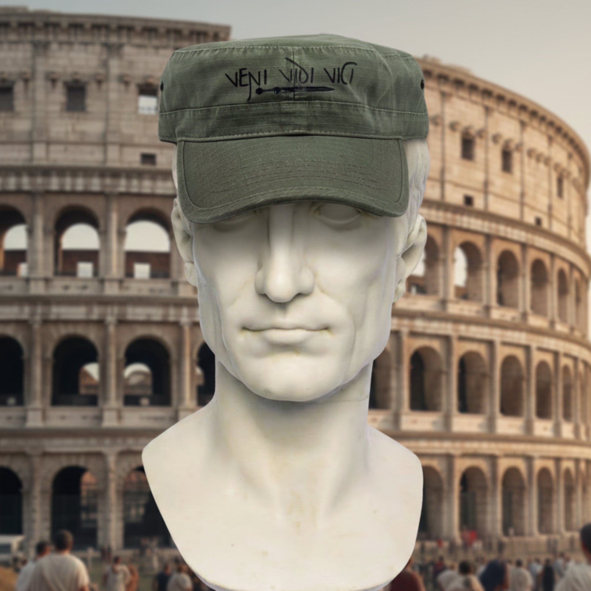 Cappello regolabile in cotone made in Italy