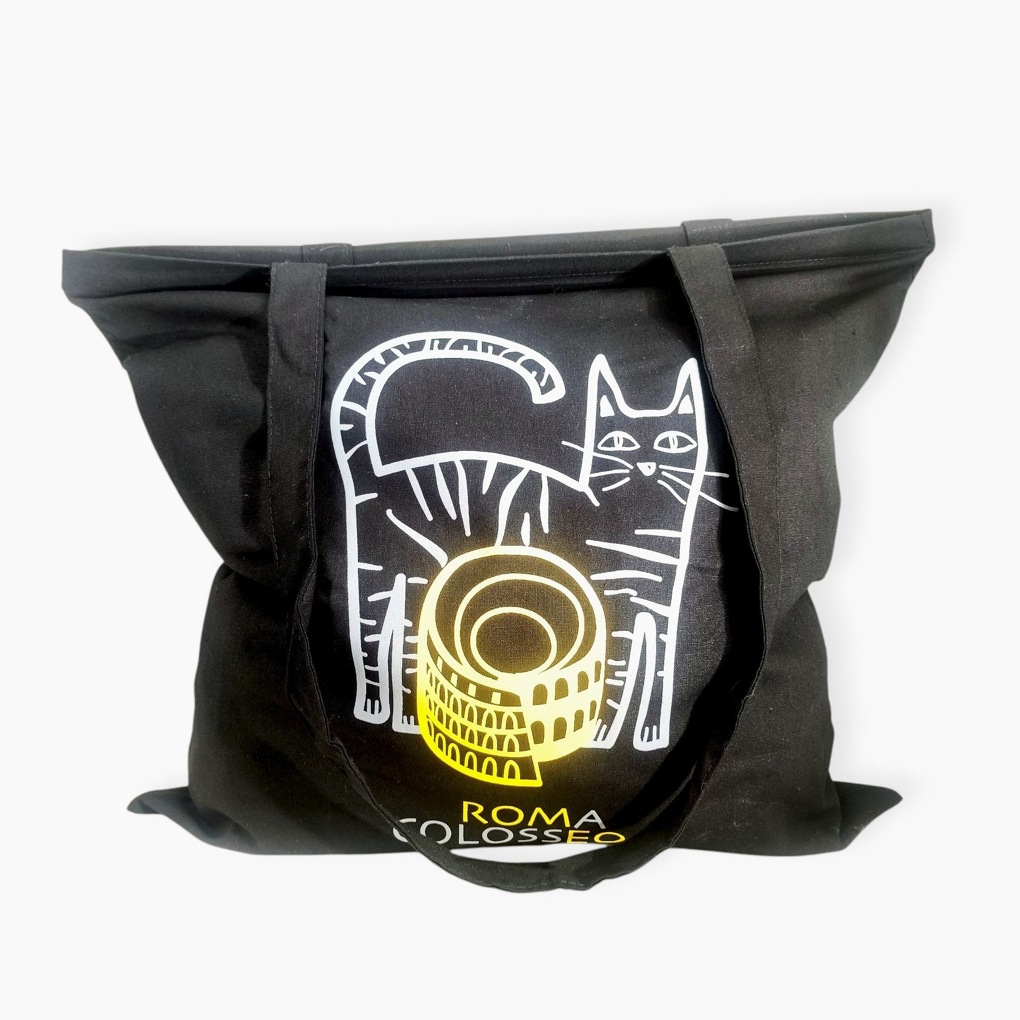 Shopping Bag Colosseum & Cat