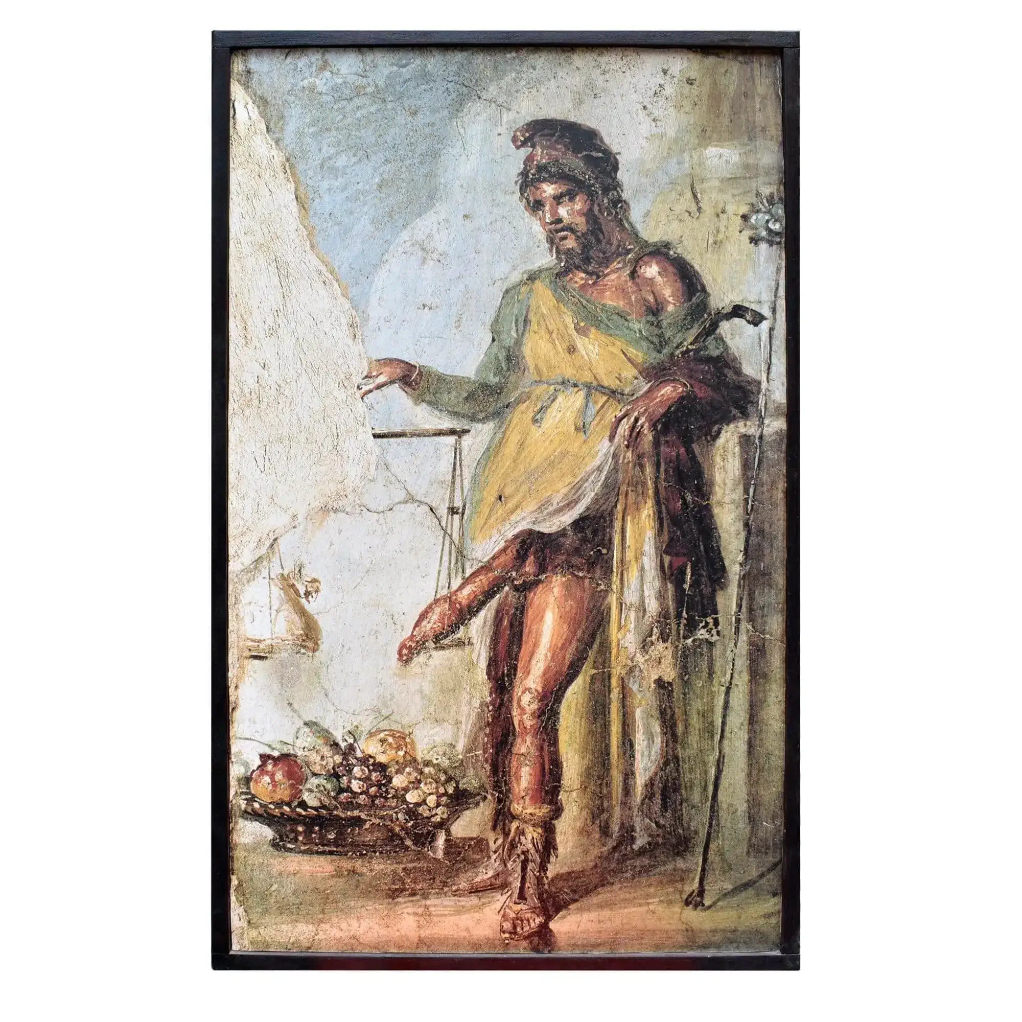 Priapo dalla Casa dei Vettii di Pompei - Afffresco