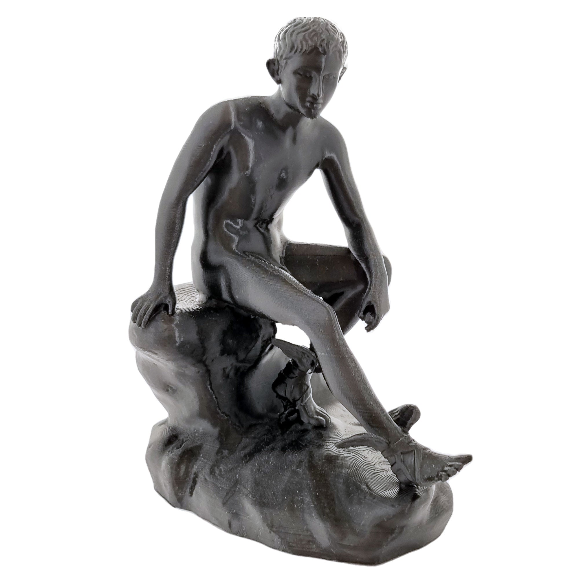 Hermes a riposo - Statua in 3D