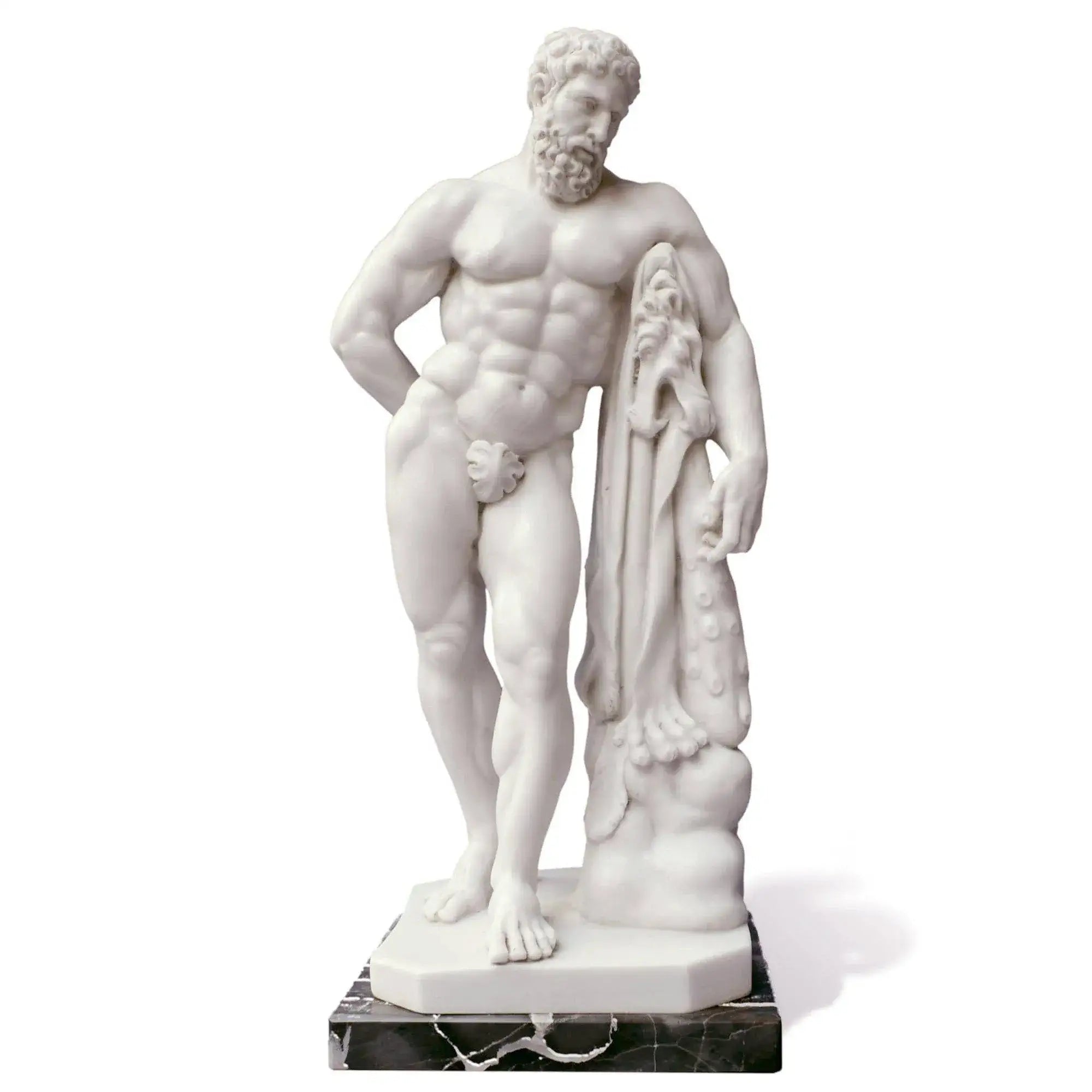 Scultura in Marmo di Ercole Farnese - 33 cm