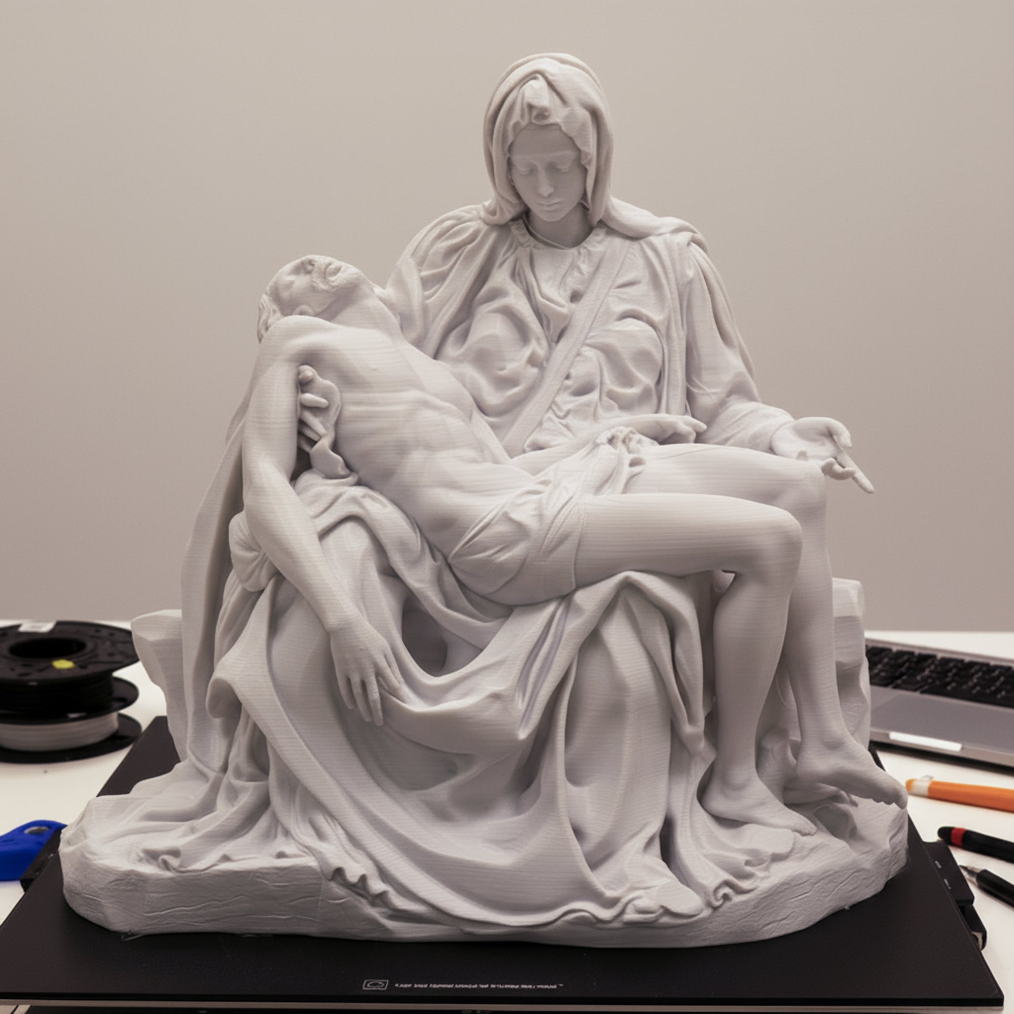 🗿 Pietà von Michelangelo – 3D-Reproduktion (20 cm)