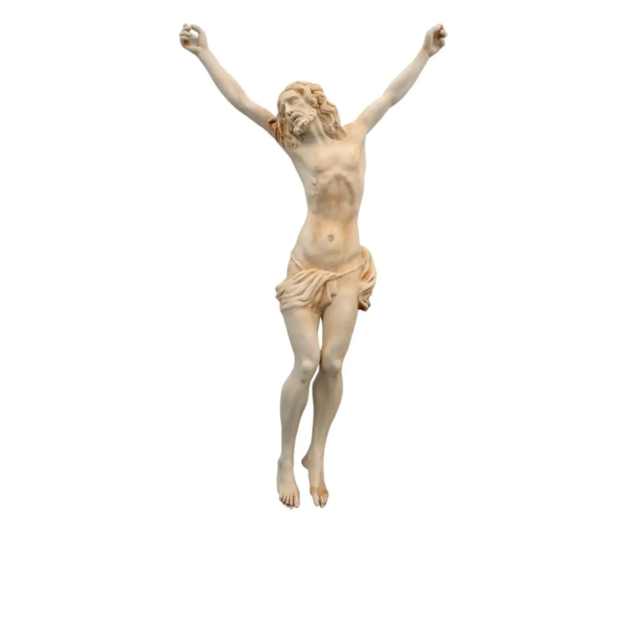 Crocifisso - Statua in porcellana di Capodimonte