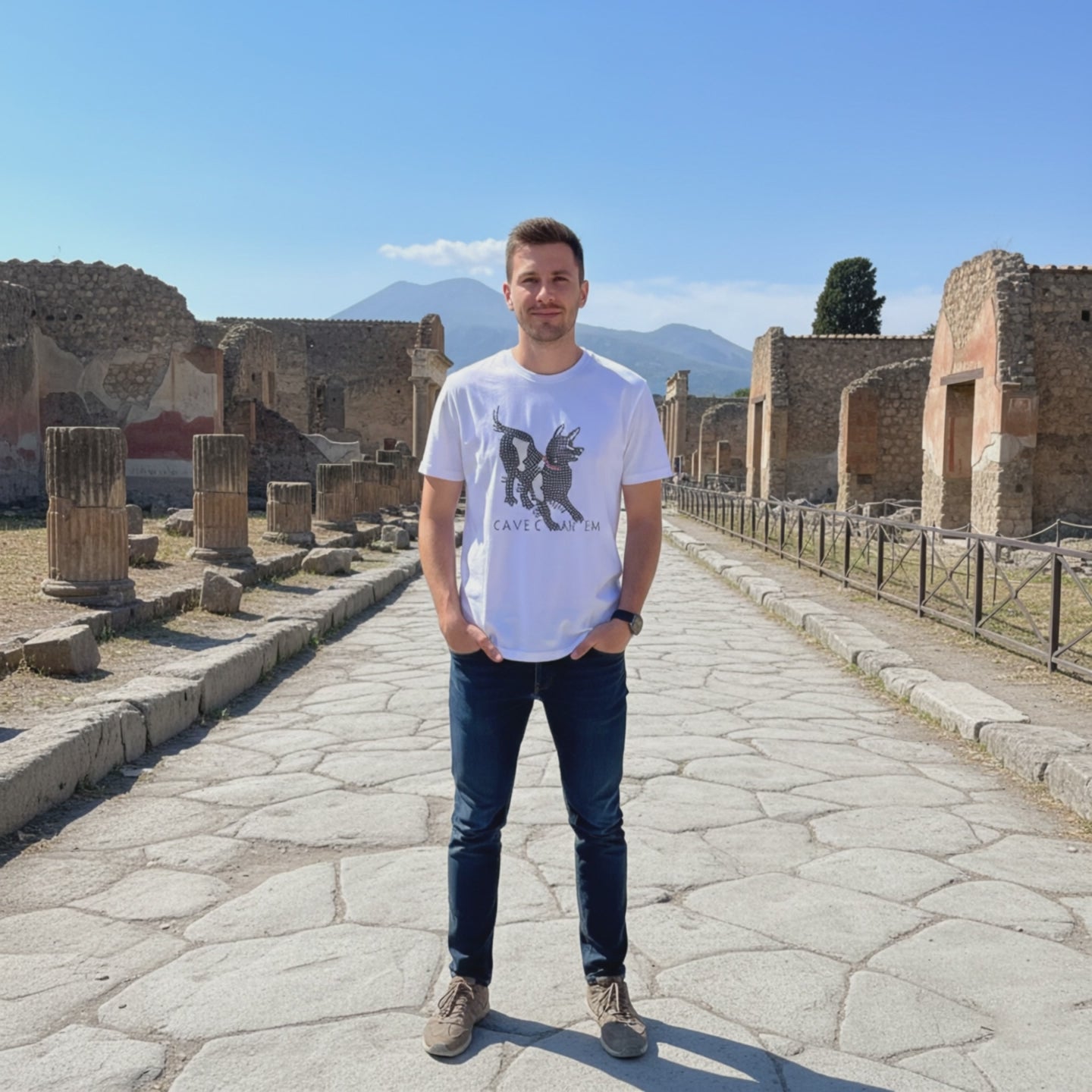 T-Shirt Uomo "Cave Canem"