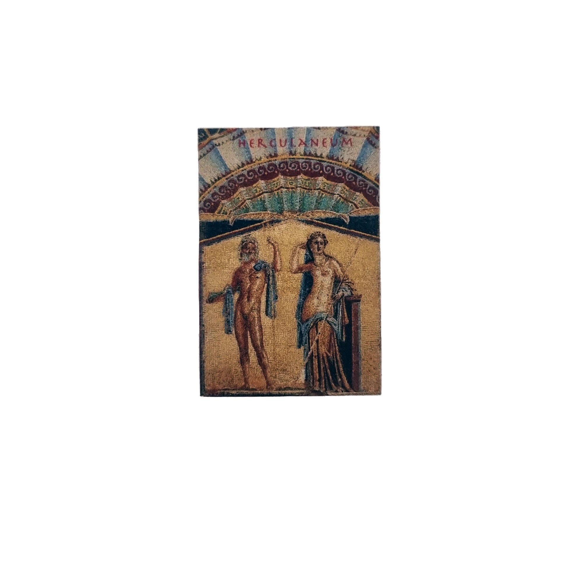 Gomma con mosaico di Nettuno e Afrodite – scena mitologica da Ercolano