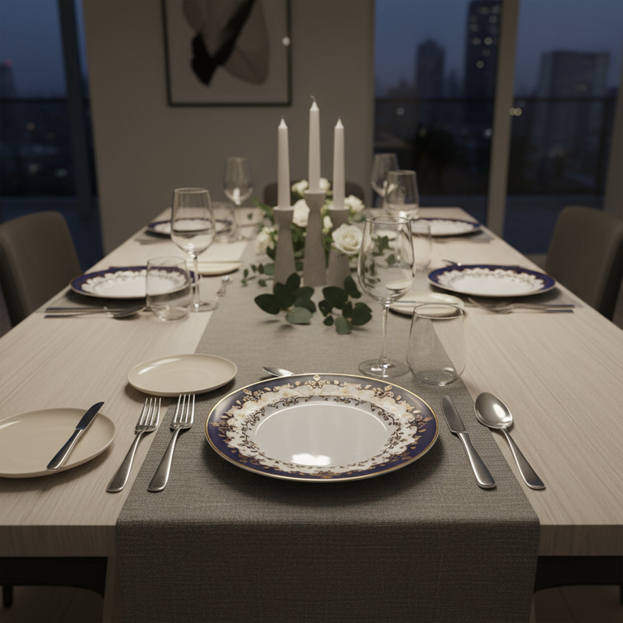 Set di Piatti in Porcellana di Capodimonte – Collezione Reale