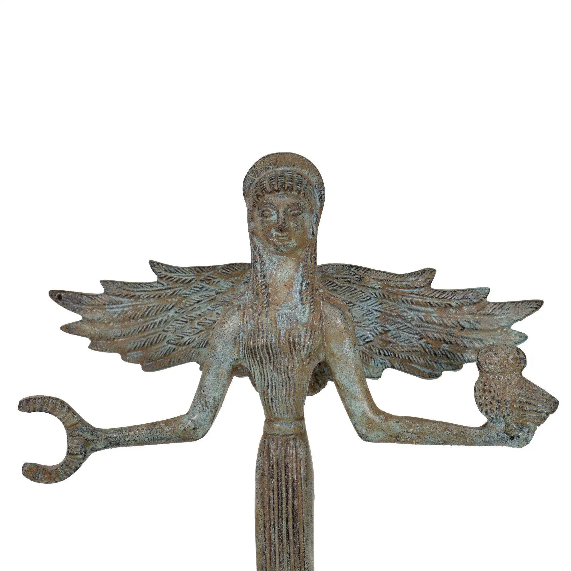 Nike Alata Statuetta in Bronzo