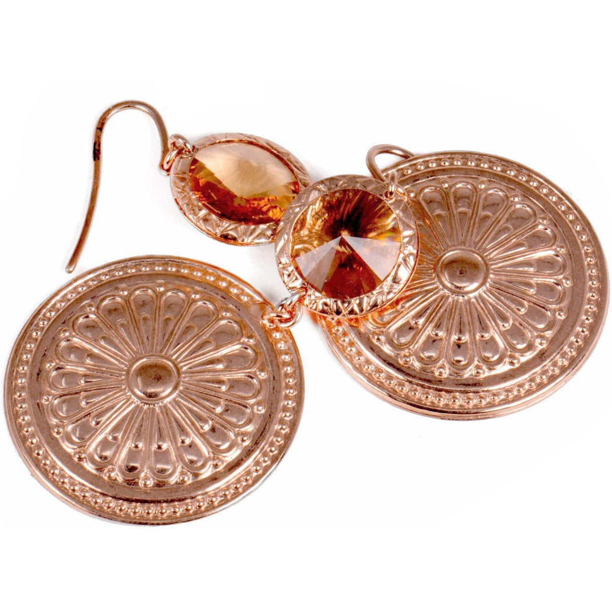 Antique Style 925 Silver Earrings
