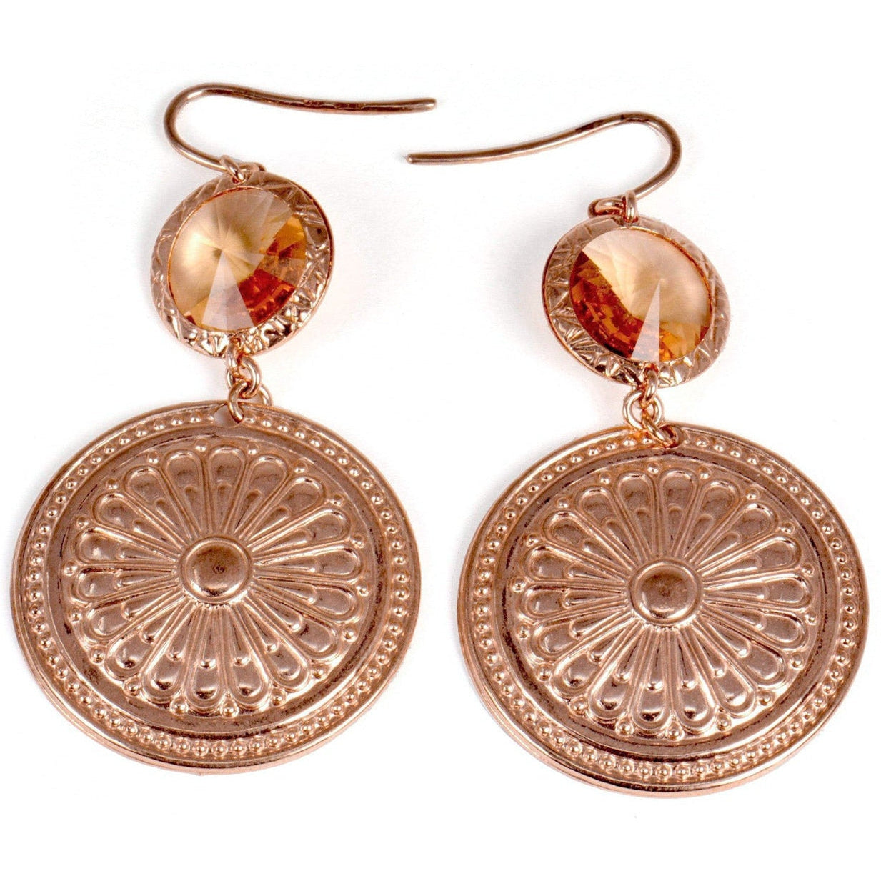 Antique Style 925 Silver Earrings