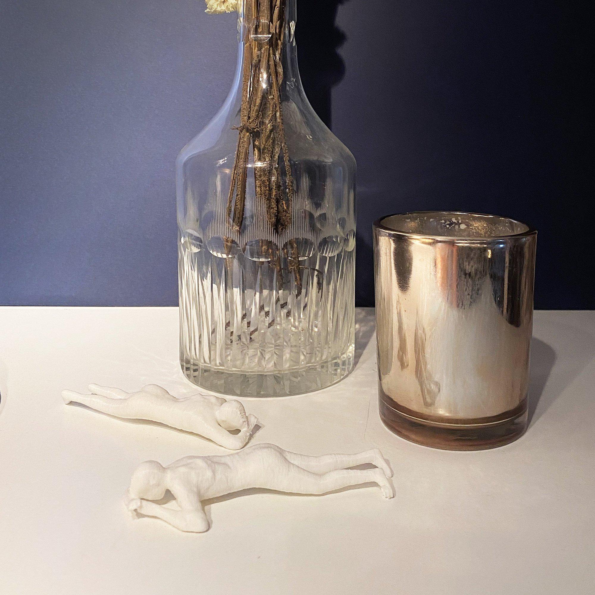 Calco Donna Stesa in 3D