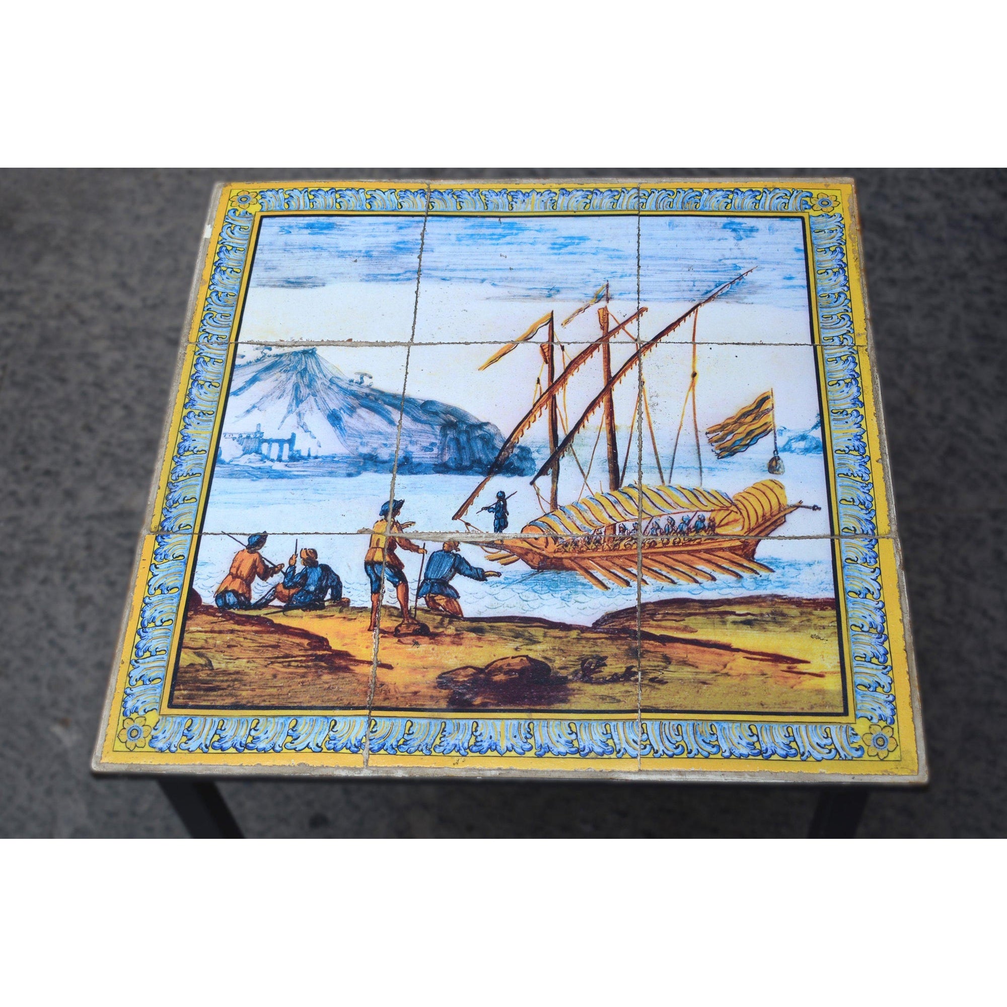 Clioster of Santa Chiara Majolica Table Top