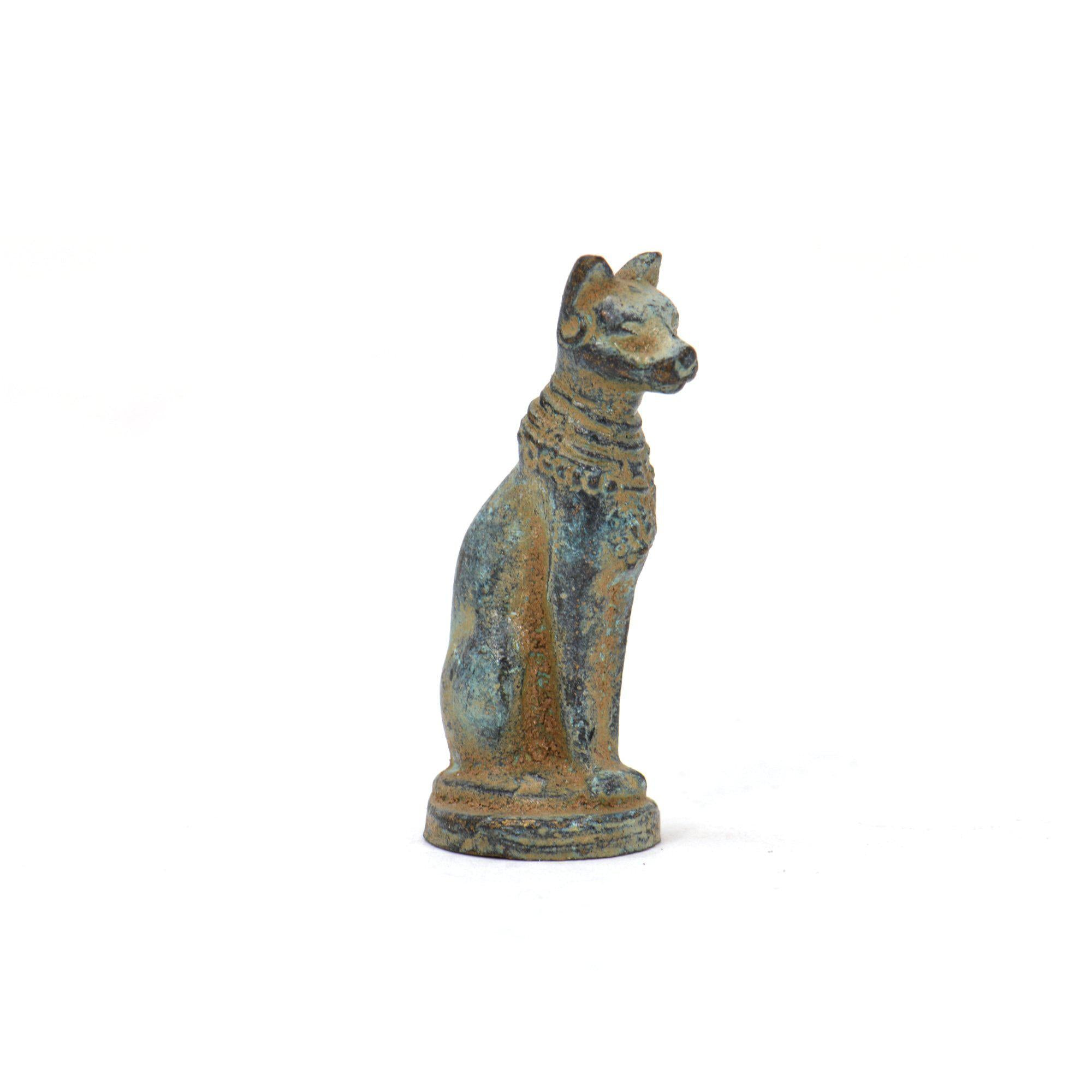 Egyptian Cat Bronze Statuette