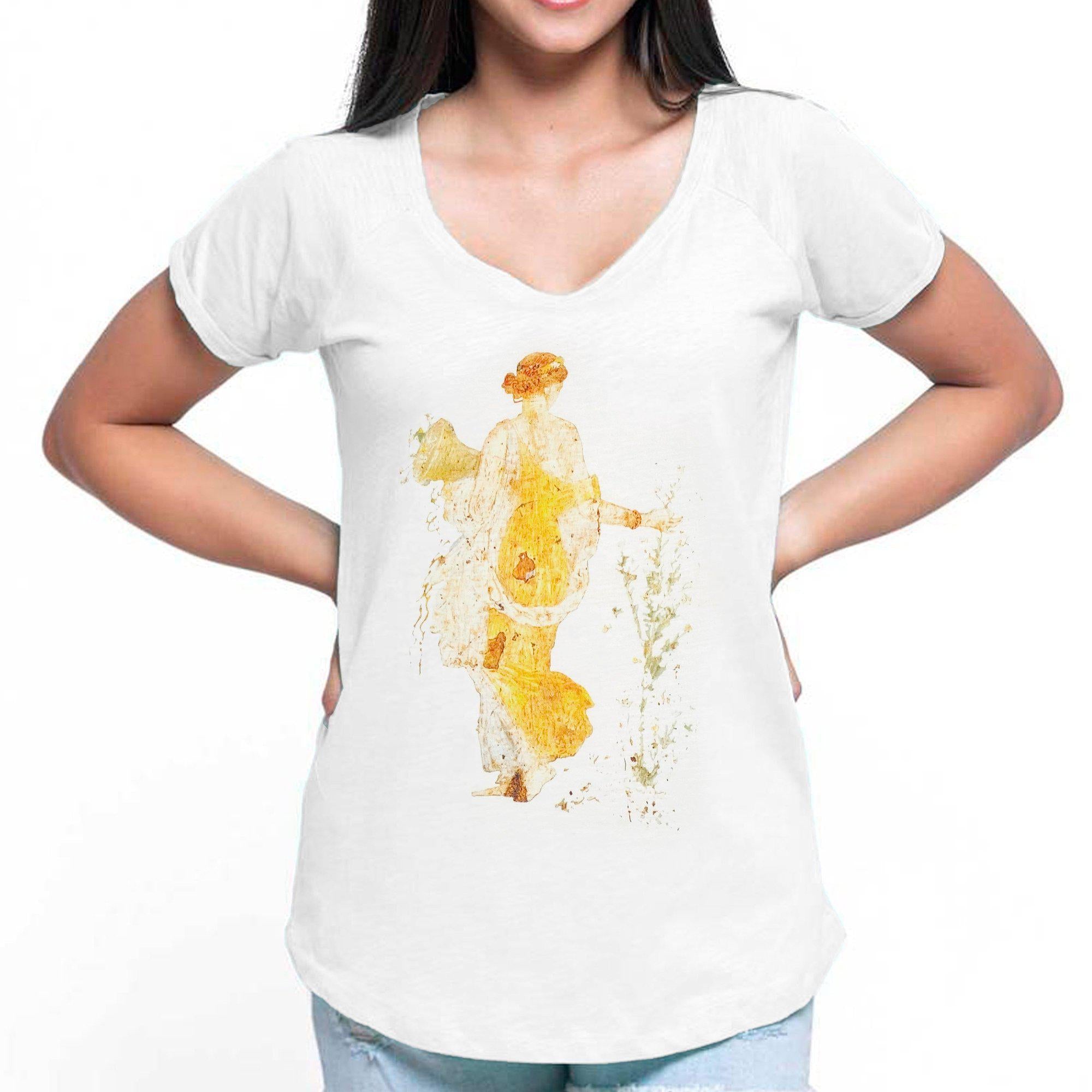 T-shirt Flora da Donna in Cotone