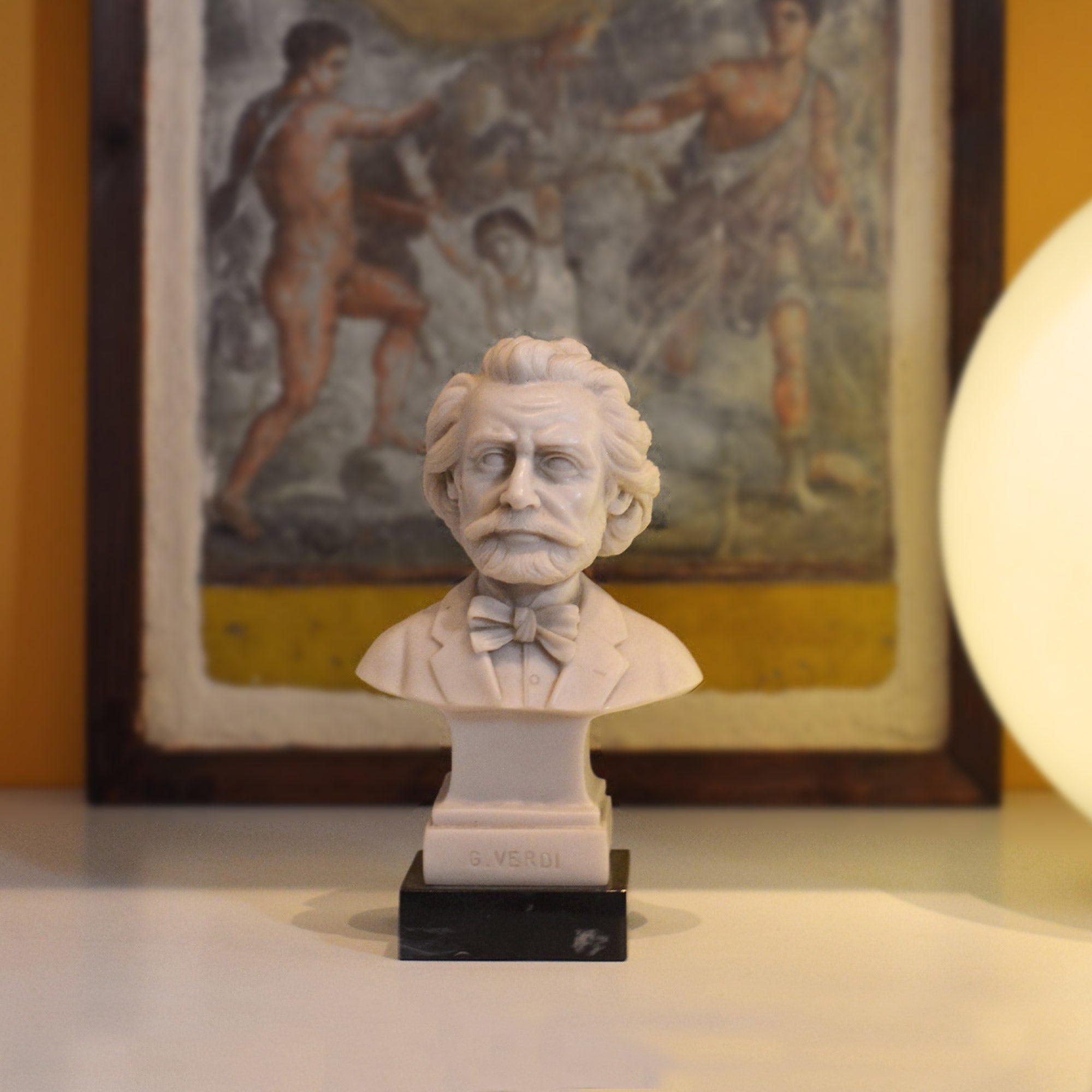 Giuseppe Verdi Marble Head