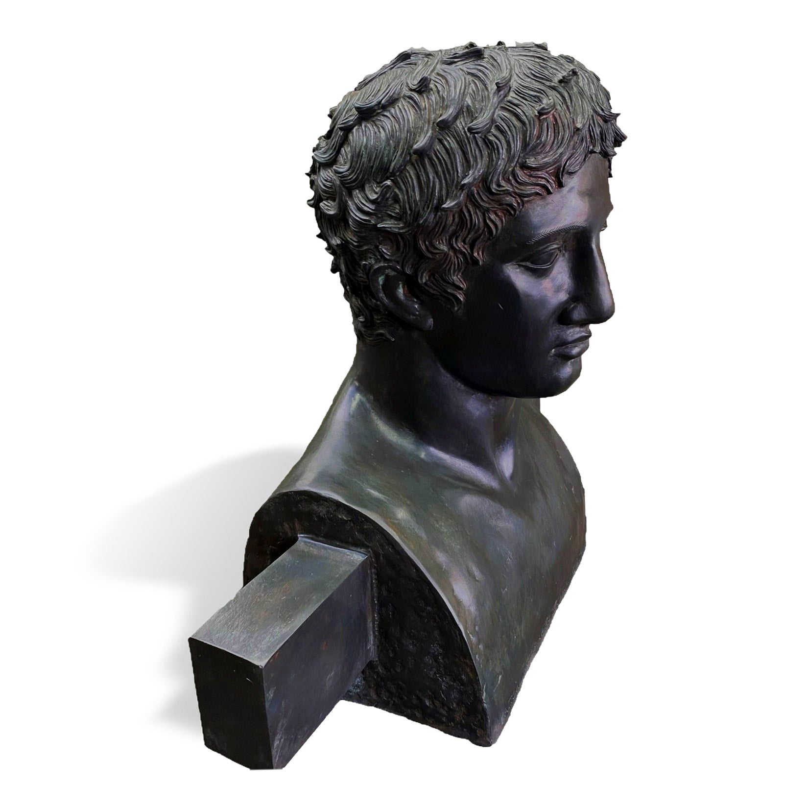 Herm of Doryphorus Bronze Bust