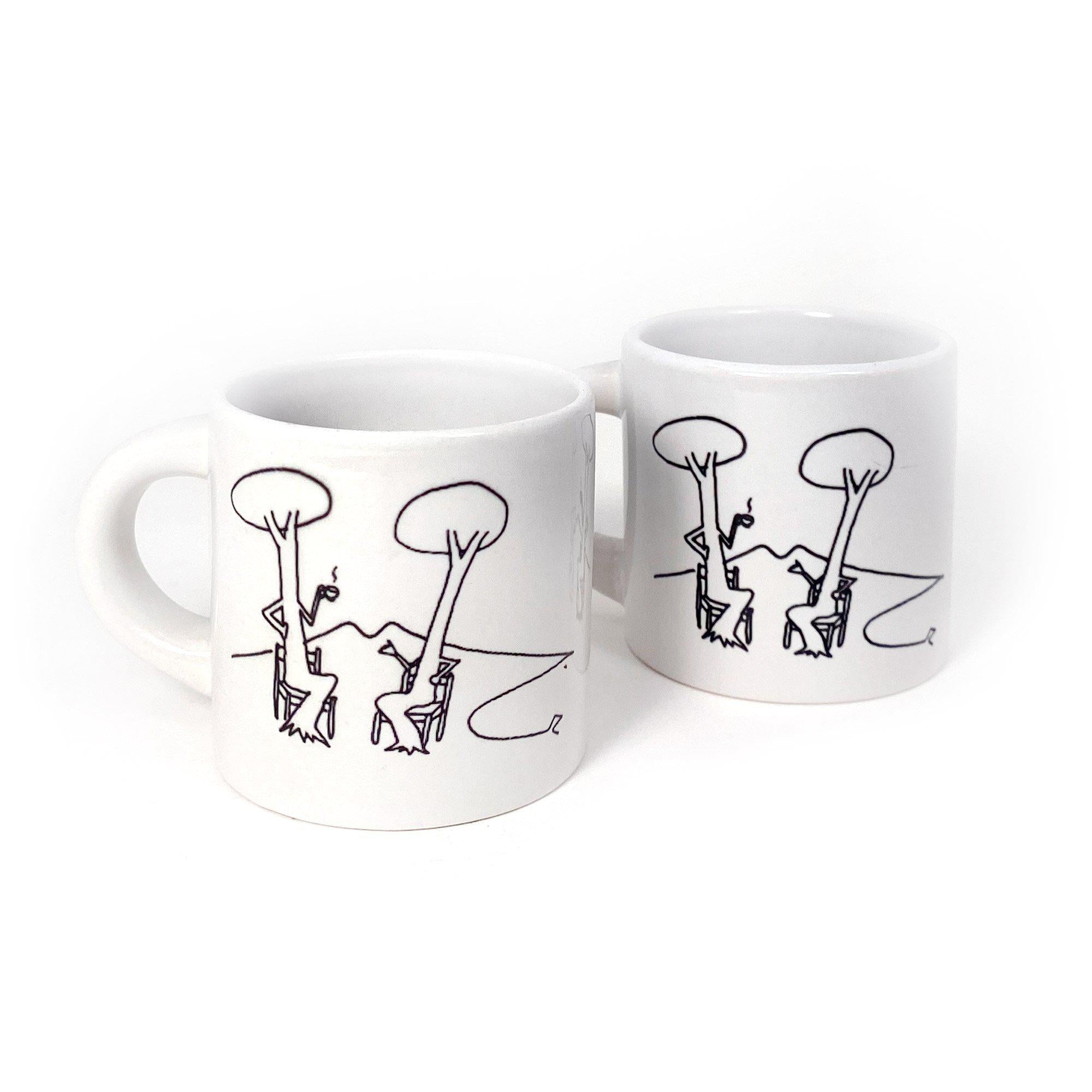 Luciano De Crescenzo coffee cups