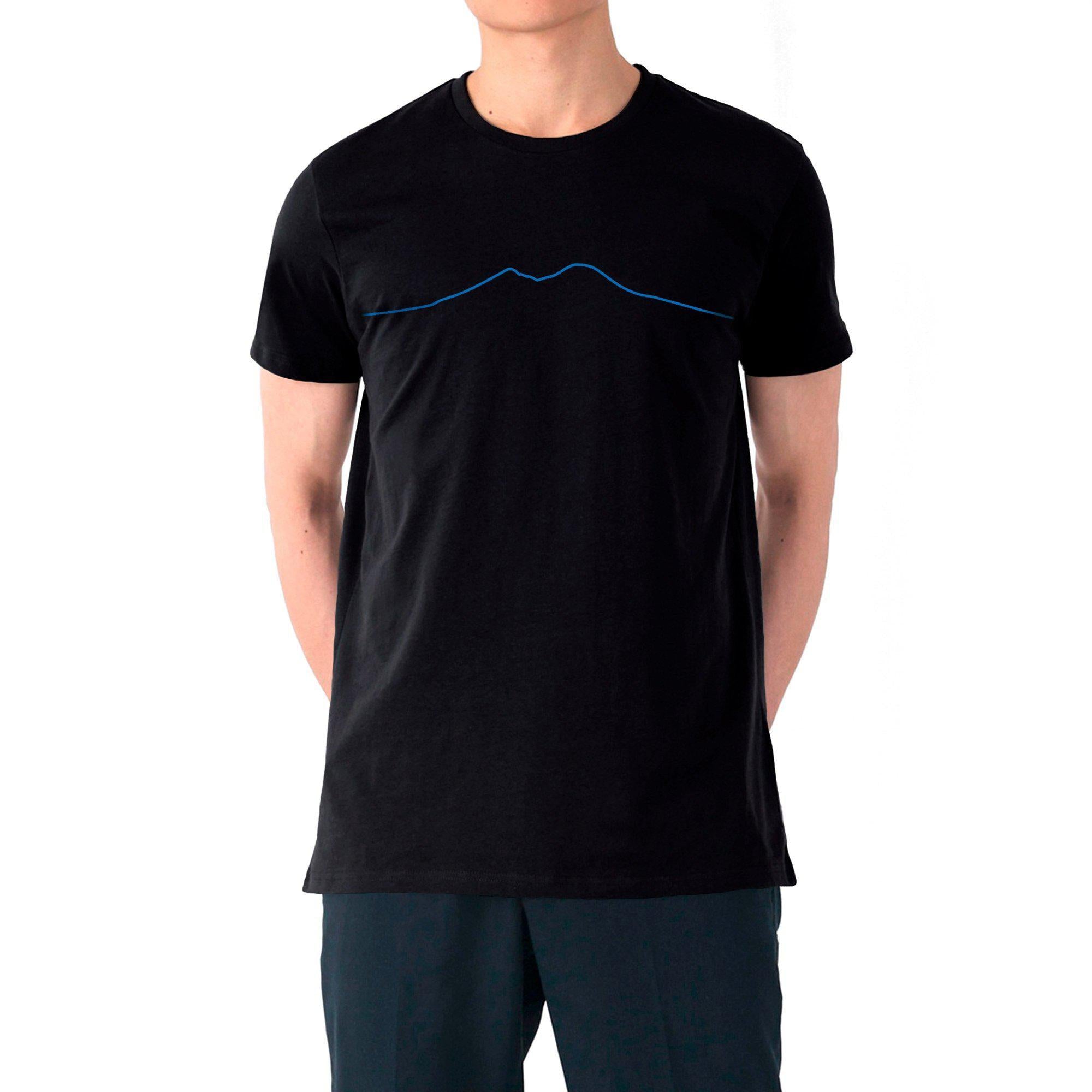 T-Shirt Uomo 100% Cotone – Design Esclusivo Ispirato al Vesuvio