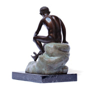 Resting Hermes Bronze Statue