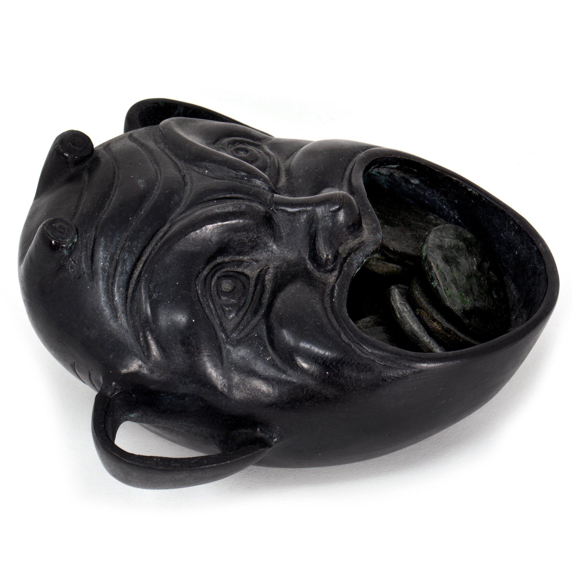 Roman Mask Bronze statue
