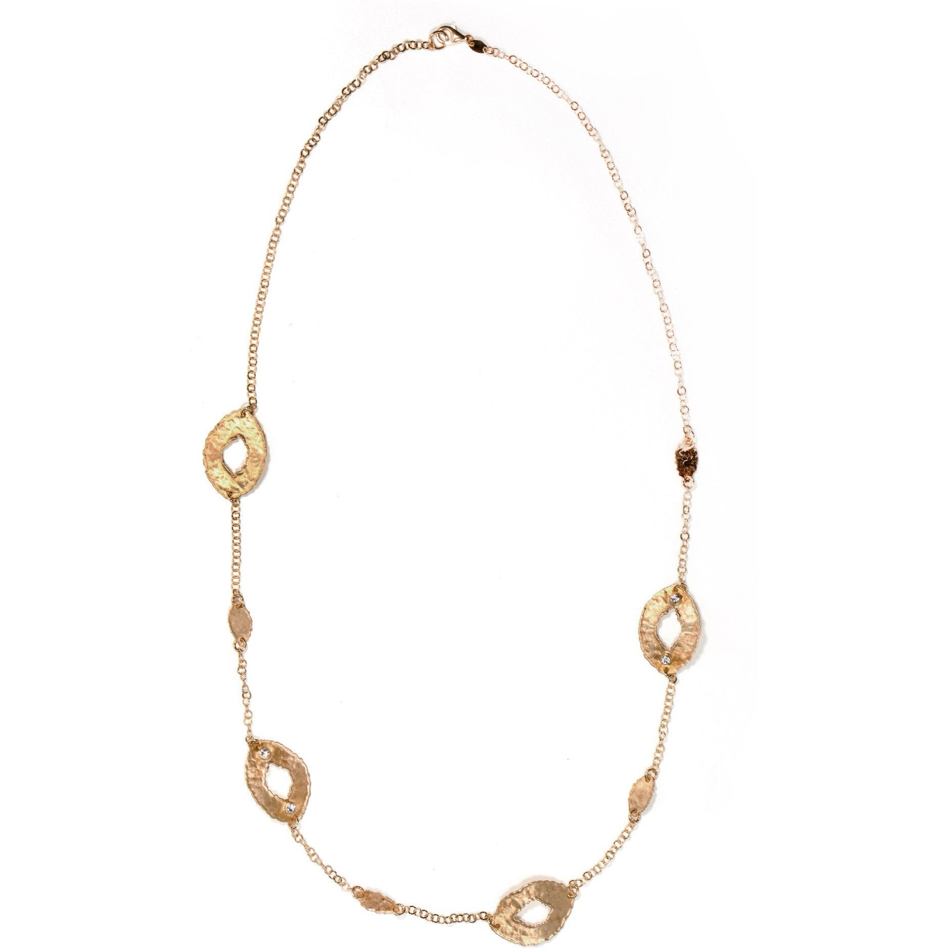 Slave style necklace silver 925