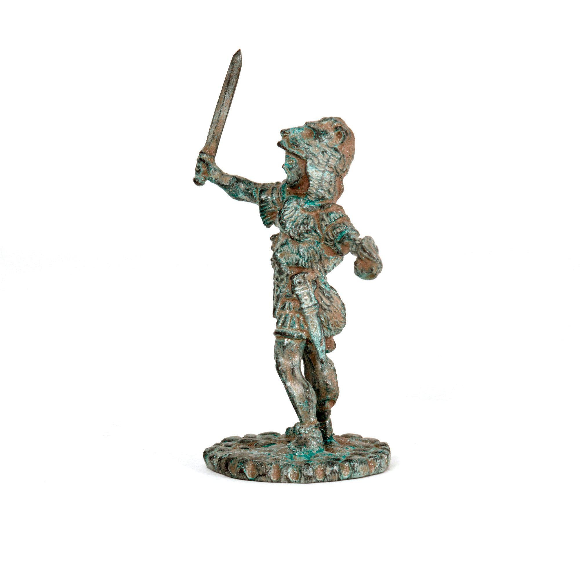 Signifero Combattente Romano in bronzo