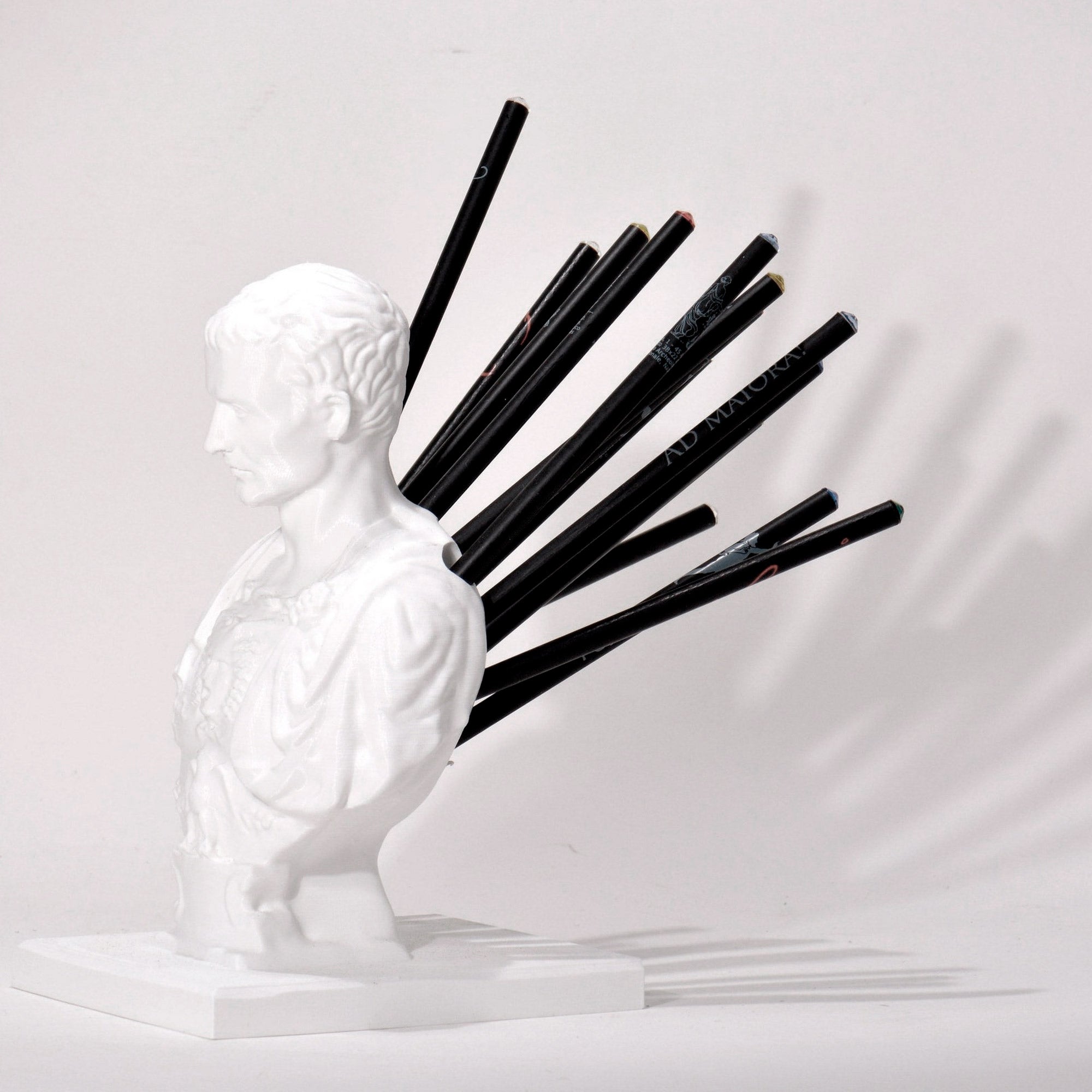 Giulio Cesare Bust Pen Holder - 3D Printing