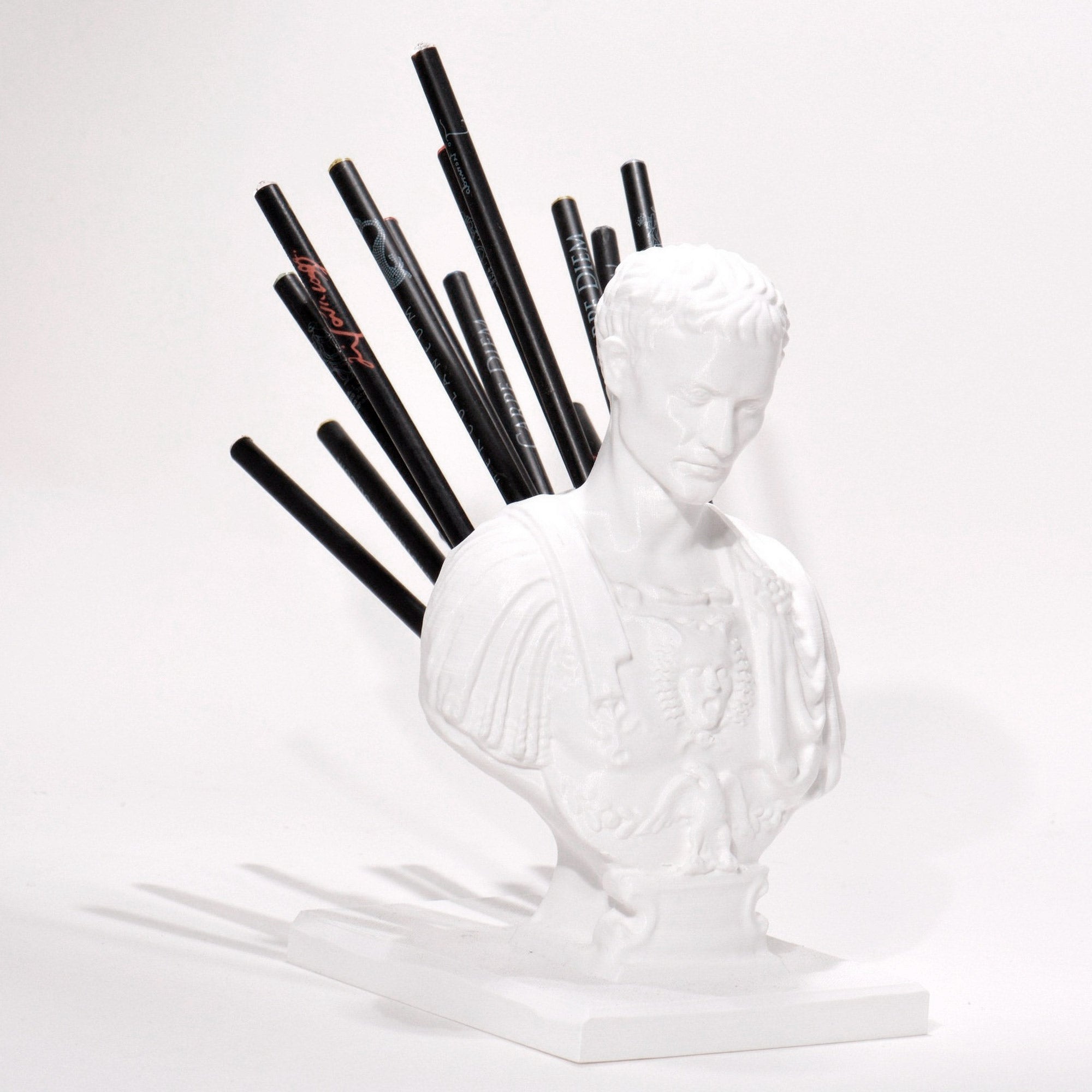Giulio Cesare Bust Pen Holder - 3D Printing