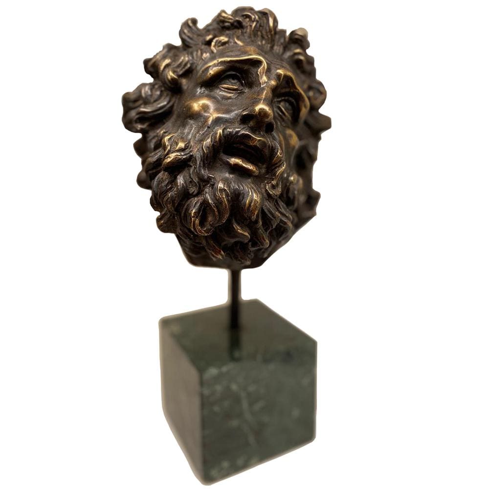 Laocoonte Testa in bronzo - Museum-Shop.it