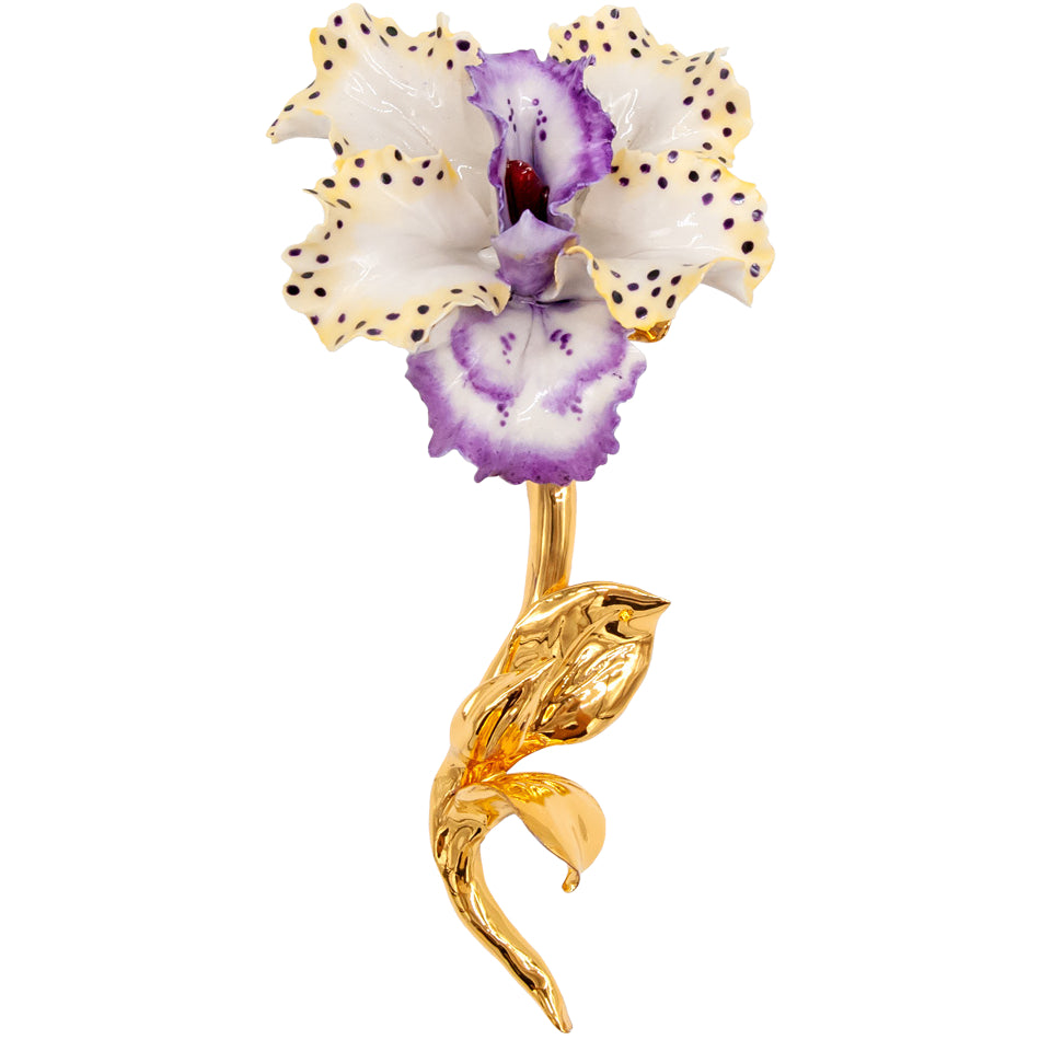 Orchidea stem oro-Museum Shop Italy