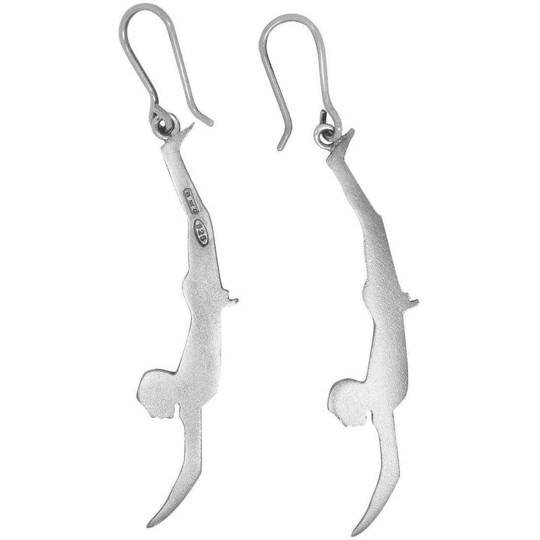Orecchini Tuffatore in Argento 925-Museum Shop Italy
