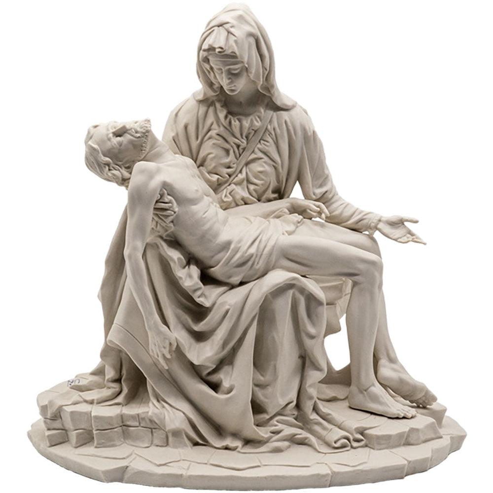 Michelangelo's Pietà in fine porcelain, white bisque | Museum Shop Italy