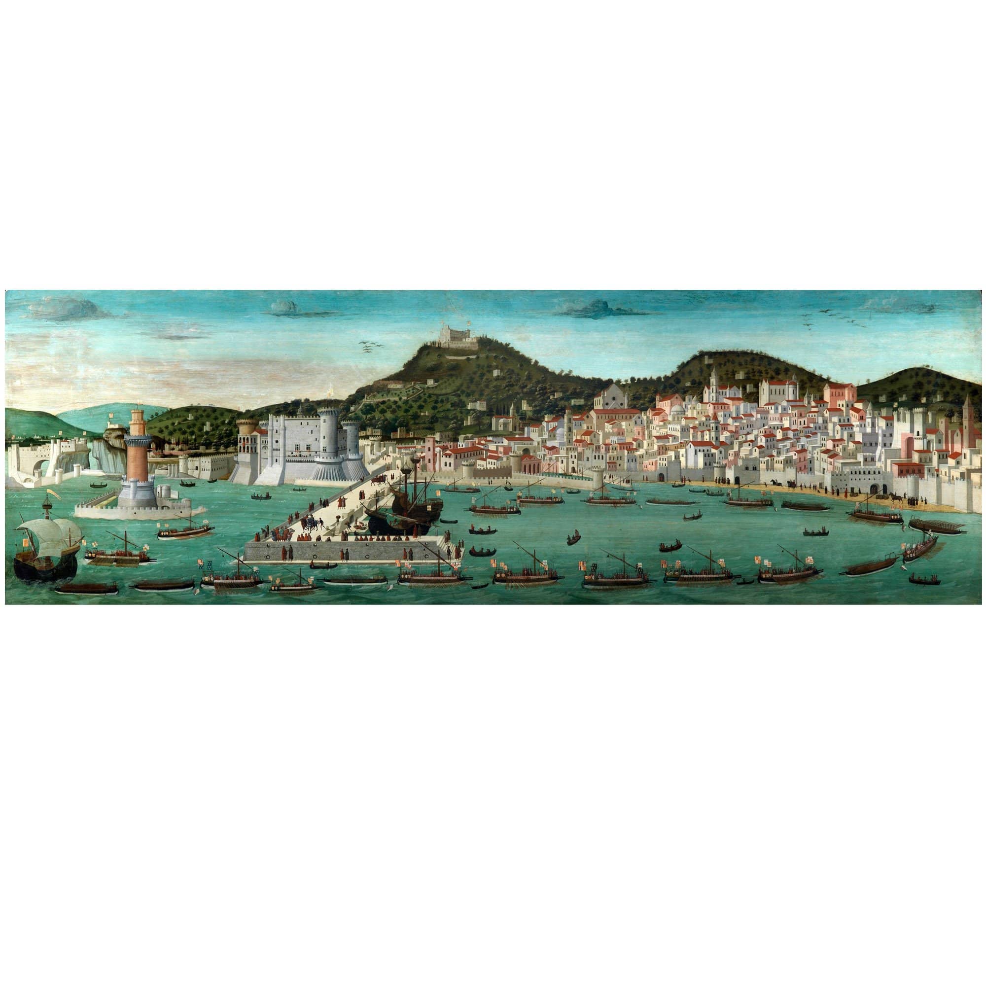 Tavola Strozzi, tela 30 cm x 100 cm - Museum-Shop.it